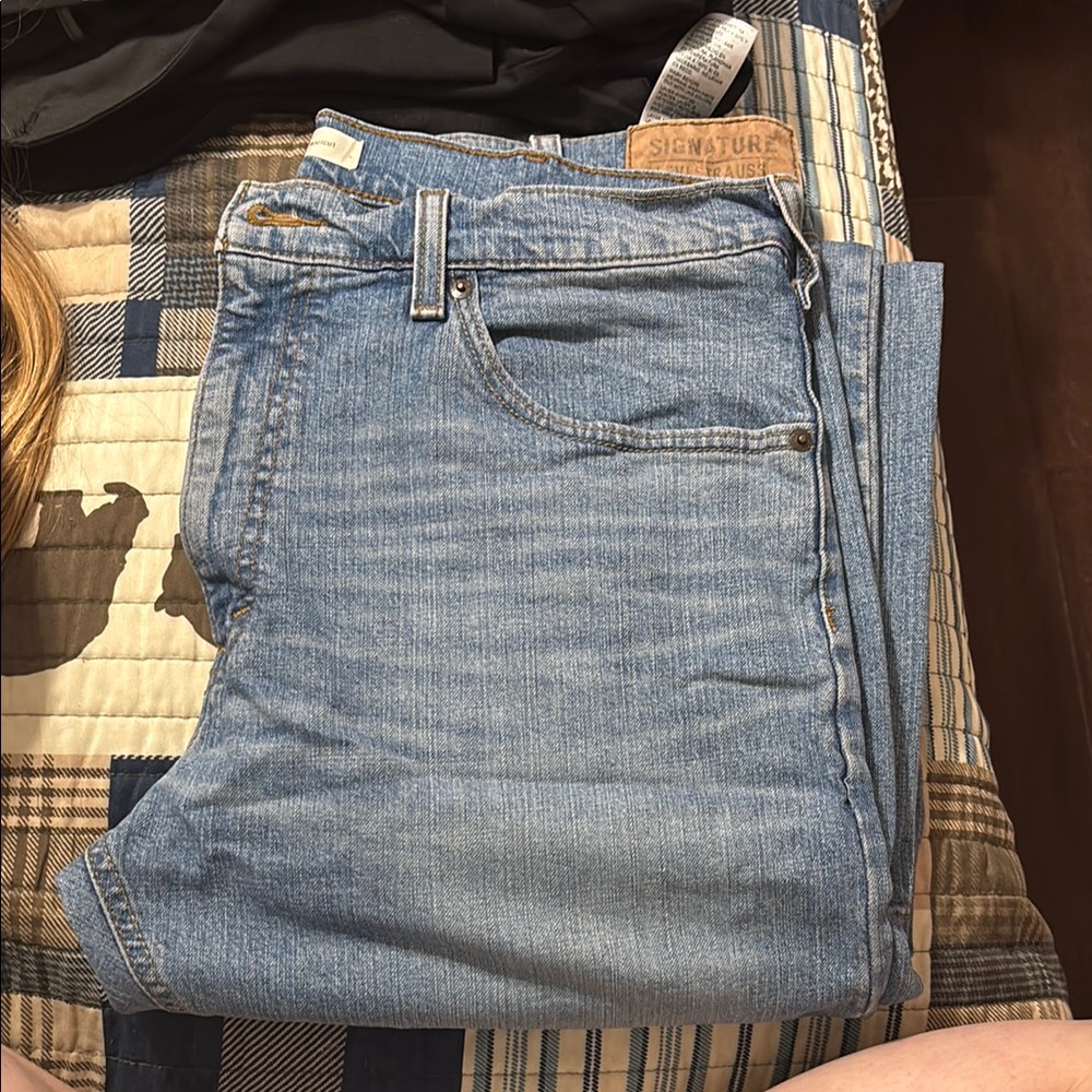 Signature by Levi Strauss Blue Bootcut Jeans